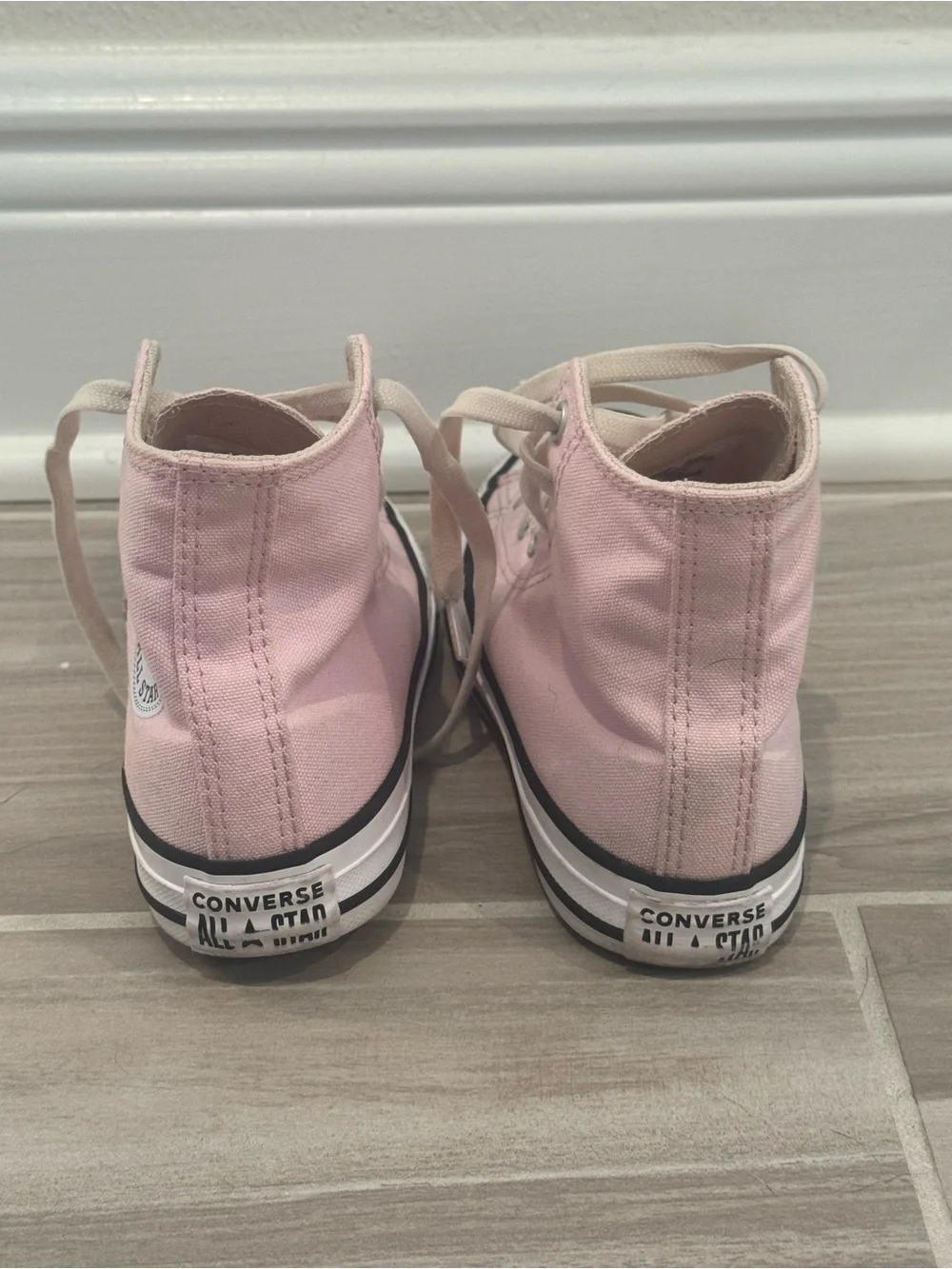 Converse Kids Pink High Top Chuck Taylor Sneakers